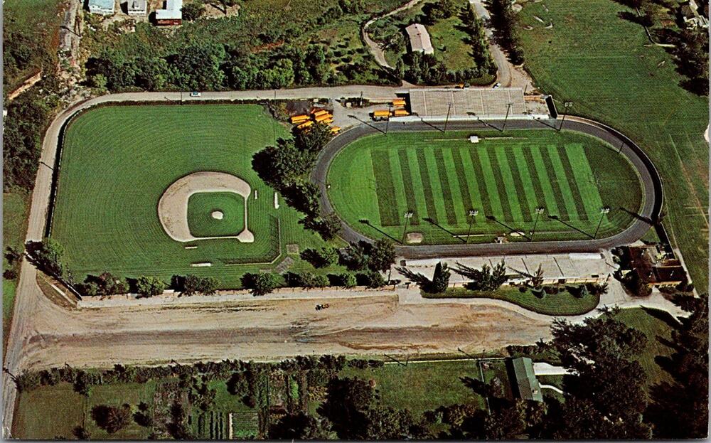 Dodger Stadium in Fort Dodge IA 1963 Vintage Postcard SP6-18